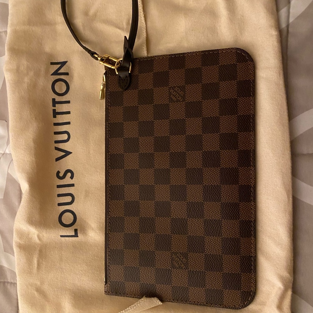 Louis Vuitton Damier Ebene Wristlet